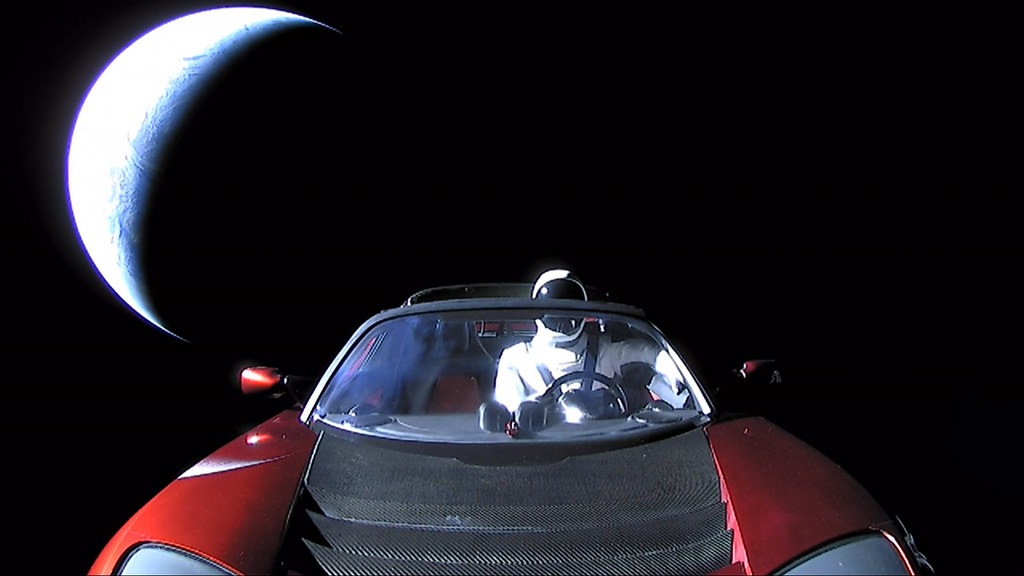 Elon's Tesla Roadster